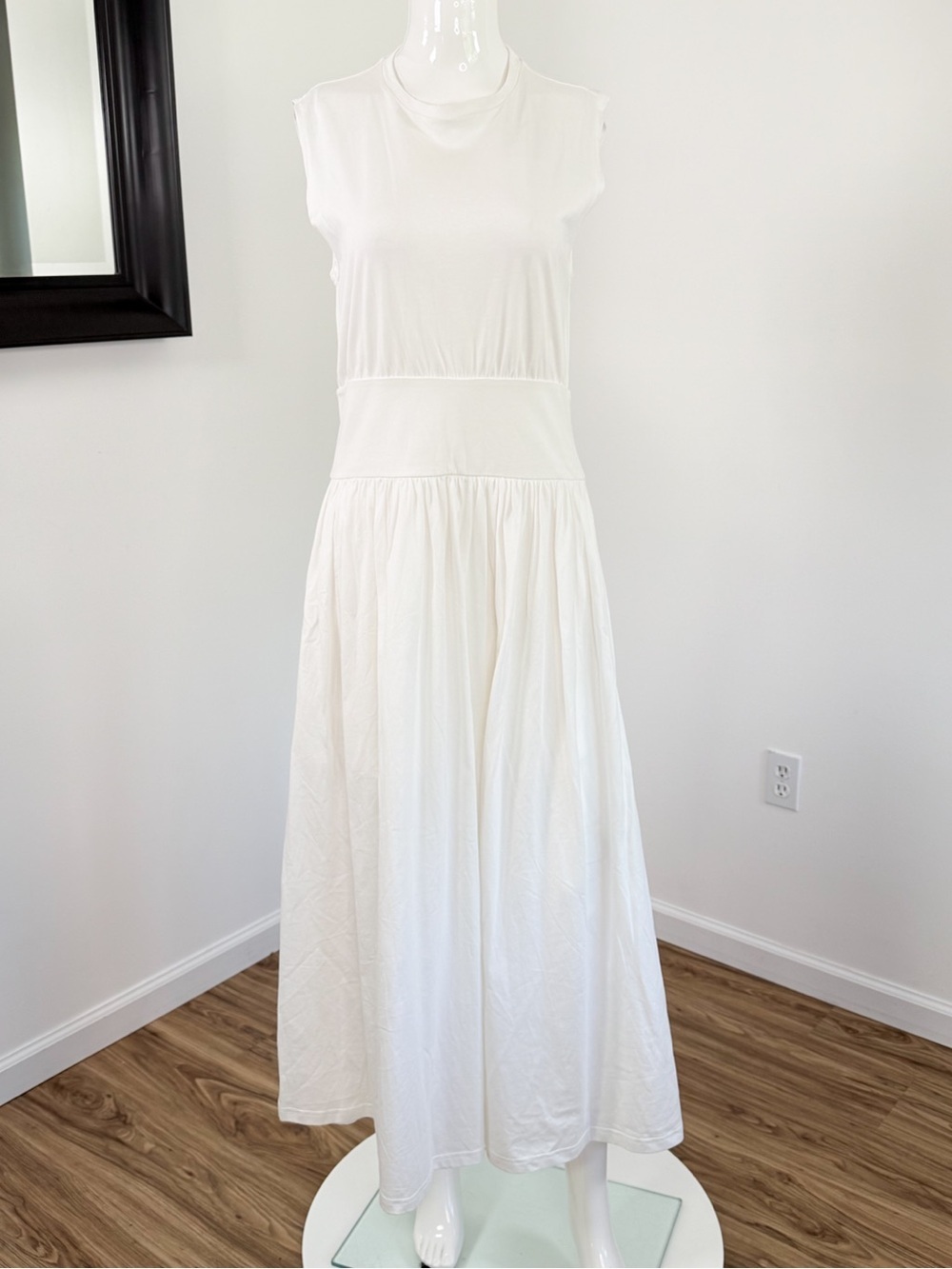 Toteme Sleeveless Cotton T-Shirt Dress Size Medium - Picture 11 of 14